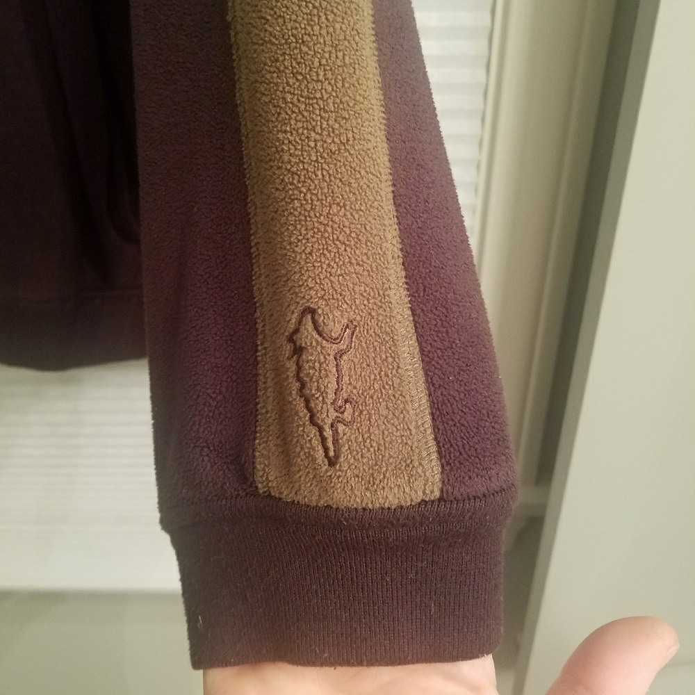 Toad & Co. mens zip up fleece jacket -soft! - Picture 3 of 5